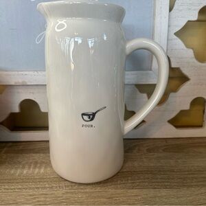 Rae Dunn Artisan Collection White Ceramic Base